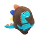 thumbnail image 2 of Dinosaur Windproof Winter Ear Protection Hat, Children's Knitted Warmth Hat, New Kids Foldable Ear Warmers, Soft Fabric Portable Headgear, For Outdoor Winter Sports, Lightweight Insulated,, 2 of 9