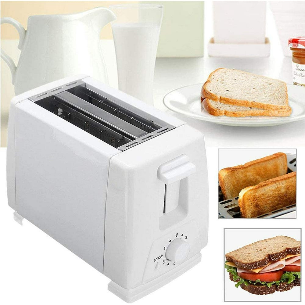 2 Slice Bread Toaster Toast Boost with Stop Function And 6 Temperature