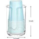 thumbnail image 5 of Acrylic Bathroom Cup Dispenser Holder for Paper Cup,Mouthwash Cups Holder for Bathroom Gu, 5 of 5
