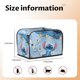 thumbnail image 4 of Funda para tostadora Stitch de 2 rebanadas, funda protectora contra el polvo y las huellas dactilares para pan, funda de poliéster para pequeños electrodomésticos de cocina, 4 of 6