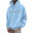 thumbnail image 4 of WILLBEST Sudaderas para Hombre, Otoño e Invierno, Talla Grande, sin Capucha, Moda, Prenda Superior, Sudadera De Gran Tamaño con Cuello Redondo Mediana​​, 4 of 5
