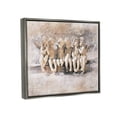 thumbnail image 3 of Stupell Industries Angels Chatting Religious Neutral Grey Painting Luster Gray Framed Floating Canvas Wall Art, 16x20, by Young and Proven, 3 of 6