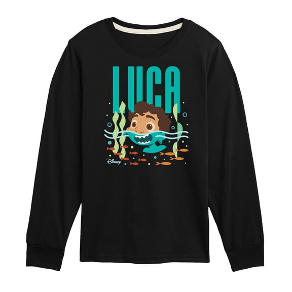 Luca - Half Human Half Sea Monster Luca  - Toddler And Youth Long Sleeve Graphic T-Shirt