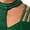 Green, variant on iiniim Lyrical Dance Dress for Women Irregular Flowy Tulle Skirt Leotard Contemporary Dancewear Red M