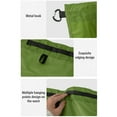 thumbnail image 4 of Tignapoo Jupe de Pluie Légère en Silicone Nylon 20D Imperméable pour Randonnée, Randonnée et Activités Extérieures, Taille Ajustable, avec Sac de Rangement (Vert Mousse), 4 of 6