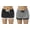 Black - Black Chevron (Pack of 2), variant on Women’s Pajama Shorts – Soft Cotton Lounge Sleep Shorts with Drawstring Waist (Grey Plaid - Black Solid (Pack of 2), X-Large)