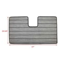 thumbnail image 4 of Tracker Boat Snap-In Floor Mat 324239 | w/ Snaps 37 x 20 3/4 Inch Gray, 4 of 5
