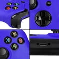 thumbnail image 6 of Xbox One Controller Case (Navy Blue) - Soft Silicone Gel Rubber Grip Case Protective Cover Skin for Xbox One Wireless Game Gaming Gamepad Controllers [Xbox One], 6 of 7