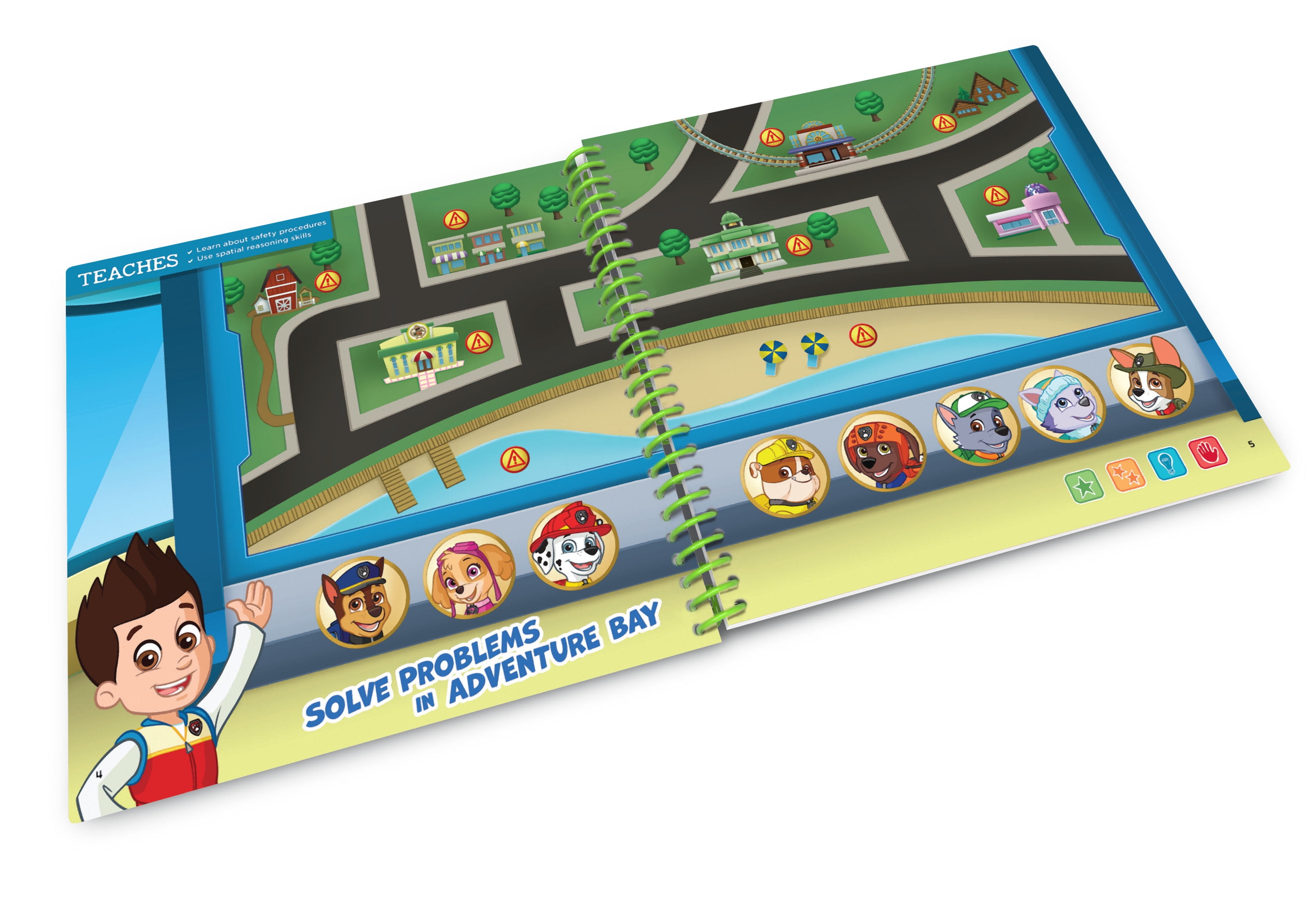 LeapFrog LeapStart PAW Patrol Activity Book for Preschool