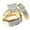GD10, variant on TopLLC Rings 3Pcs/Set NEW Jewelry Yellow Gold Filled Heart White Wedding Sz6-10 fashion ring