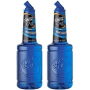 Finest Call 1 Liter Premium Blue Curacao Syrup – Non-Alcoholic Cocktail Enhancer for Delicious Drinks
