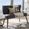 thumbnail image 2 of Kingfisher Lane Loveseat in Dark Gray, 2 of 6