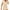 Beige, variant on Chouyatou Women's Short Cuffed Sleeve Utility Rompers Elastic Waist Button Down Cotton Pocketed Jumpsuit(Army Green,XS)