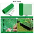 thumbnail image 3 of Plastic Wire Mesh Fence, 40cm x 300cm - Plastic Chicken Wire Fencing for Dogs, Rabbits & Poultry - Balcony Netting for Pets(Hole 8mm,White), 3 of 8