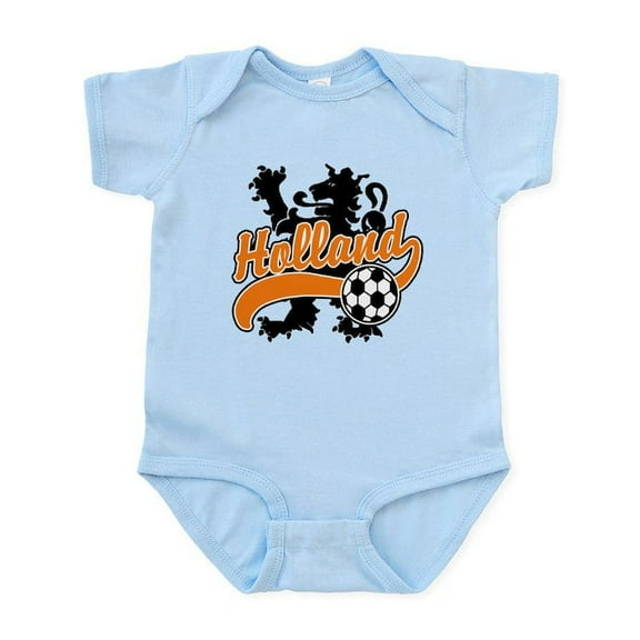CafePress - Holland Soccer Infant Bodysuit - Baby Light Bodysuit, Size Newborn - 24 Months