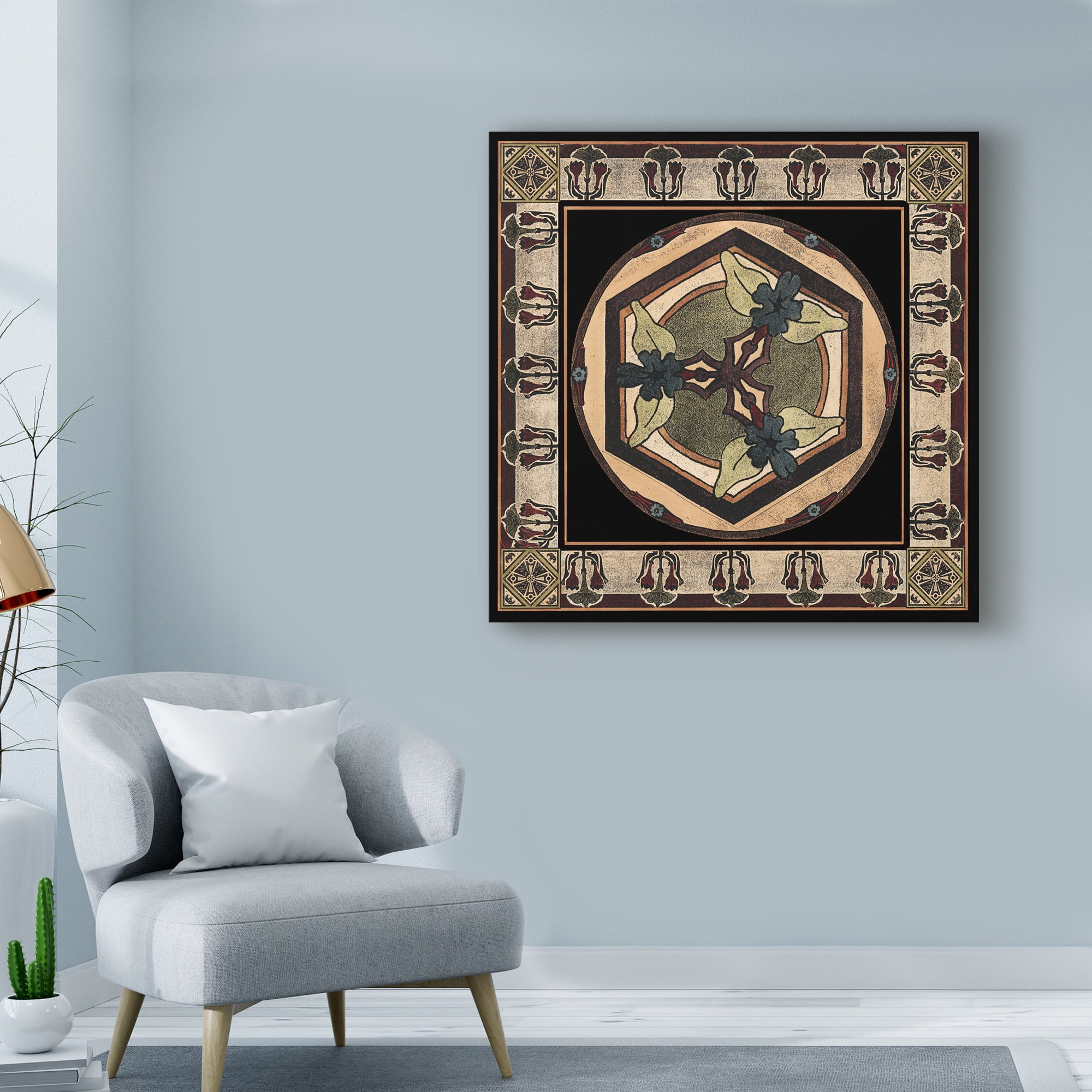 Trademark Fine Art 'Arts and Crafts Motif II' Canvas Art by Vision Studio