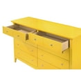 thumbnail image 4 of Hammond 10-Drawer Yellow Double Dresser (39 in. X 18 in. X 58 in.), 4 of 5