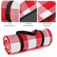 thumbnail image 1 of Manta De Picnic Con Base Impermeable 150x200cm Xl. Estera de playa grande plegable portátil Picnicware para viajes al aire libre Camping Senderismo Actividades. Rojo & ZefeiWu 8390611229931, 1 of 1