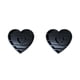thumbnail image 4 of Cateissary Estante de negro de moda para exhibición y almacenamiento con estilo, estante de almacenamiento, elementos esenciales para Corazón 2Conjunto, 4 of 6