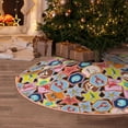 thumbnail image 5 of Fotbe Beach Life Pattern Christmas Tree Skirt, Tree Skirts Plush Christmas Decorations, Christmas Tree Skirts Xmas Decorations Holiday Party Decor-48", 5 of 6