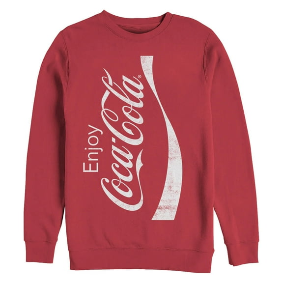 Men's Coca Cola Enjoy Side Logo Sweatshirt
