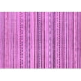 thumbnail image 1 of Ahgly Company Indoor Rectangle Abstract Purple Modern Area Rugs, 2' x 5', 1 of 4