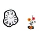 thumbnail image 5 of Soporte para pañuelos de papel con reloj de acrílico de lujo, diseño único y creativo, estante vertical antideslizante para escritorio, tienda o hogar, 5 of 8