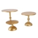 thumbnail image 5 of Soporte Para Pasteles, Decorativo Para Servir Pasteles, Fácil Limpieza, 3 Uds., Dorado Para Bodas, 5 of 7