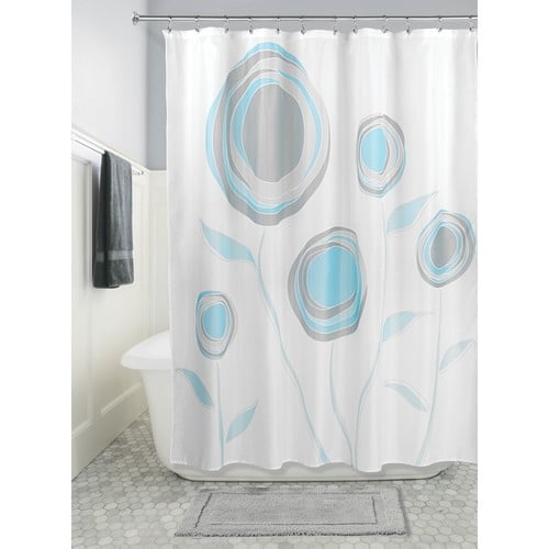 InterDesign Marigold Fabric Shower Curtain