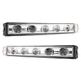 thumbnail image 3 of Car Daytime Running Light, Car LED Fog Light Stable Structure Super Bright Safety Enhancing  for Car Silver,Black, 3 of 7