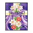 thumbnail image 3 of Cuadros Decorativos Kit de bordado hecho a mano con estampado He is Risen Ehuebsd punto de cruz completo de 11CT hilo de algodón arte de pared impreso decoración, 3 of 9