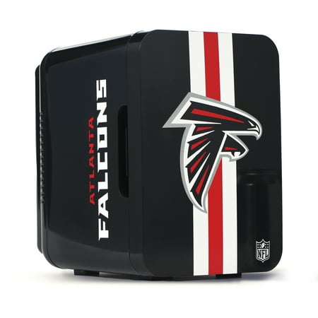 NFL Atlanta Falcons Mini Fridge Black 4L 6 Cans