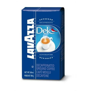 Dek Espresso Decaffeinated Roast Ground Coffee by Lavazza for Unisex - 8.8 oz Coffee