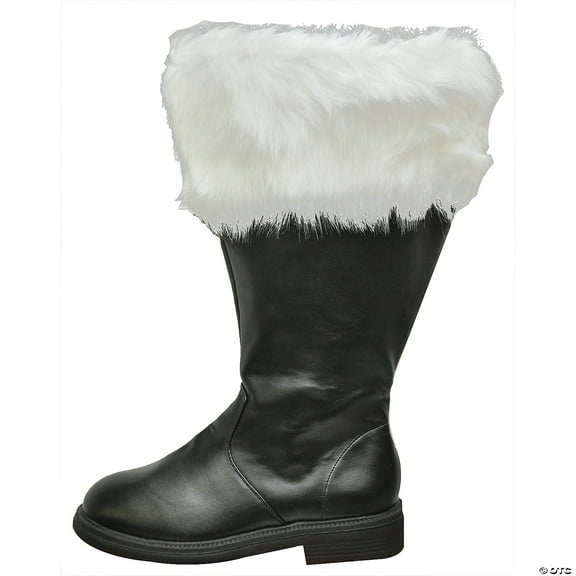 Funtasma - Santa Boot Wide Calf Fur Cuff - Men's Shoe M (10 - 11)