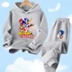 thumbnail image 3 of Ropa de bebé, ropa de abrigo para niño de 2 a 12 años, conjunto de sudadera con capucha, sudadera Sonic 2024 de primavera para niños, ropa para niña, madre e hijo, 3 of 5