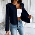 thumbnail image 2 of Kezqiaxn Lightweight Jacket Women Fashion Long Sleeve Cardigan Business Casual Work Jacket Women's Coats Spring Fall Clothes, 2 of 9