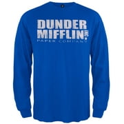 The Office - Dunder Mifflin Long Sleeve Blue T-Shirt