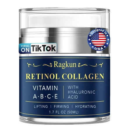 Retinol Cream for Face, Collagen Neck Creams for Tightening and Firming, Anti Aging Day & Night Facial Moisturizer for Women...