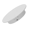 thumbnail image 1 of facefd Rotating Display Stand Jewelry Shoes Adjustable Revolving White Velvet Base, 1 of 9
