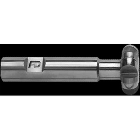 

Carbide Tipped Shank Type Radius Cutter - 0.062 Radius x 0.50 Shank x 3 Length x 0.75 Cutter dia. x 0.125 Cutter Width - with 6 Teeth