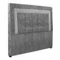 thumbnail image 2 of Cabecera King Size Bora Dicasa Gris Oscuro, 2 of 6