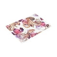 thumbnail image 3 of MKHERT Watercolor Octopus with Iris Flower Doormat Rug Home Decor Floor Mat Bath Mat 30x18 inch, 3 of 3
