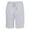 Grey Heather, variant on Independent Trading IND20SRT Mens Midweight Fleece Short-White-2X