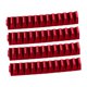 thumbnail image 1 of Organizador de llave de llave modular 48 Herramientas Almacenador de cajones de herramientas para taller de reparación Garaje Rojo, 1 of 8