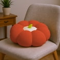 thumbnail image 1 of CREATITOY Pumpkin-Shaped Floor Cushion with Backrest - Non-Slip Lazy Seat Pad for Living Room TatamiBay Window Indoor Lounge, 1 of 6