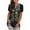 Green, variant on Oktoberfest Shirt Women, Women Comfortable Printed Shirts Round Neck Short Sleeve Graphic Tees Tunic Tops Oktoberfest Outfits Women, Black Tops for Women Trendy XXXXL