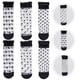 thumbnail image 4 of BRIGHTFUFU 3 parejas calcetines transparentes de verano de malla delgada encaje para mujeres adolescentes calcetines de tobillo, 4 of 7