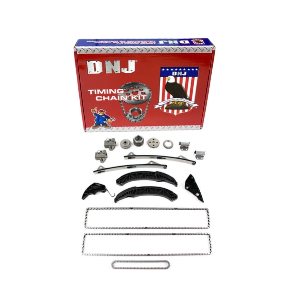 DNJ TK174A Timing Chain Kit Fits Cars & Trucks 06-15 Hyundai Kia Borrego Genesis 3.3L-3.8L DOHC