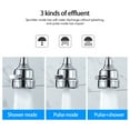 thumbnail image 4 of Kitchen Faucet Head 360° Rotatable Faucet Sprayer Head Replacement Splash Tap Booster Shower And Water Saving Faucet For Kitchen, 4 of 8
