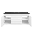 thumbnail image 5 of Render 48" Wall-Mount Bathroom Vanity-EEI-5801-CHA-BLK, 5 of 6